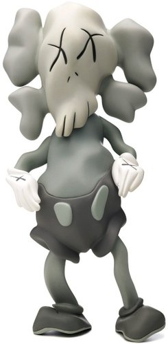 KAWS Companion Robert Lazzarini Version - Mono figure by Kaws, produced by Medicom Toy. Front view.