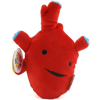 heart figure, produced by I Heart Guts. Front view.