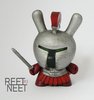 Dunny 3" - The Red Spartan by Reet Neet (R3)