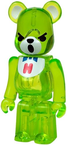 Hysteric Glamour Be@rbrick 70% figure by Hysteric Glamour, produced by Medicom Toy. Front view.