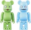 Ice-Bat & Ox Be@rbrick Set 100%