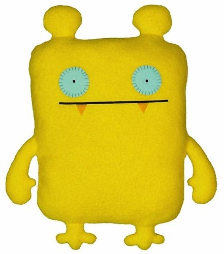 Nandy Bear - Classic, Yellow figure by David Horvath X Sun-Min Kim, produced by Pretty Ugly Llc.. Front view.