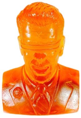 The Gipper - DCon 2013 figure by Frank Kozik. Front view.
