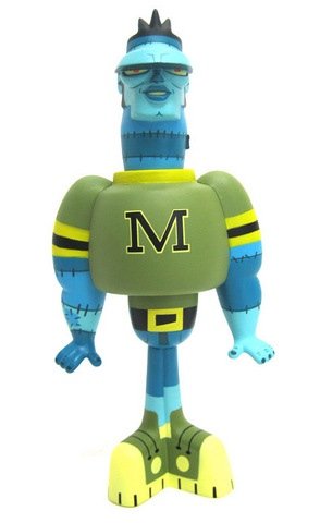 Monstrocity High - Crush figure by Todd Kauffman, produced by Neptoon Studios. Front view.