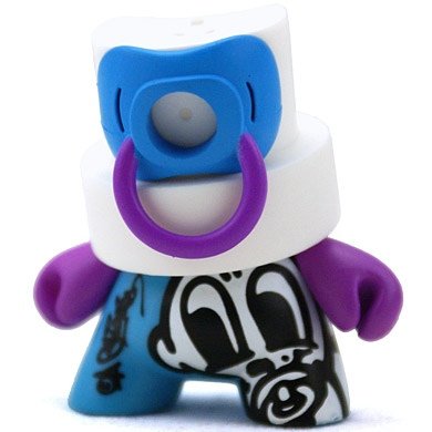 Ive seen that Baby  figure by Andre Charles, produced by Kidrobot. Front view.
