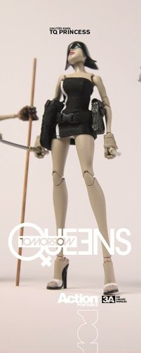 AP Princess figure by Ashley Wood, produced by Threea. Front view.