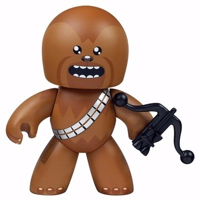 Chewbacca figure, produced by Hasbro. Front view.
