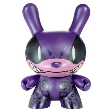 Touma Dunny figure by Touma, produced by Kidrobot. Front view.