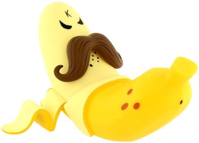 Ramirez figure by Frank Kozik, produced by Kidrobot. Front view.