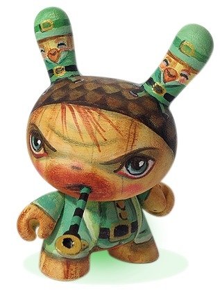 Lucky Charm figure by 64 Colors. Front view.