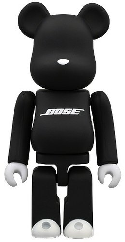 Bose Be@rbrick figure, produced by Medicom Toy. Front view.