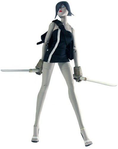 Tomorrow King Classics Princess Tomorrow Queen figure by Ashley Wood, produced by Threea. Front view.