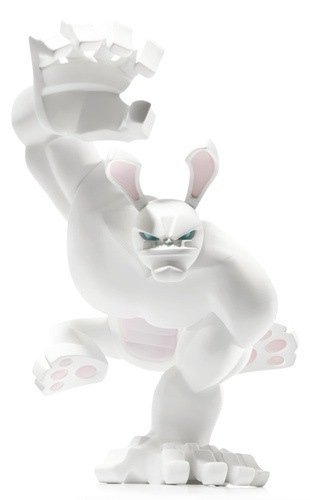 Paw! - Milky Bliss figure by Mark Landwehr, produced by Coarsetoys. Front view.