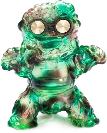 Camo Crouching Hedoran figure by Gargamel, produced by Gargamel. Front view.