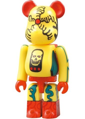 BWWT Will Sweeney Be@rbrick 100% figure by Will Sweeney, produced by Medicom Toy. Front view.