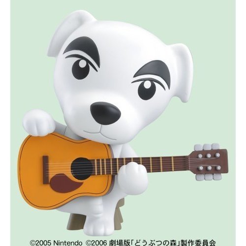 Totakeke (K.K. Slider) figure by Nintendo, produced by Bandai. Front view.