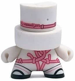 (Untitled) figure by Freaklub, produced by Kidrobot. Front view.