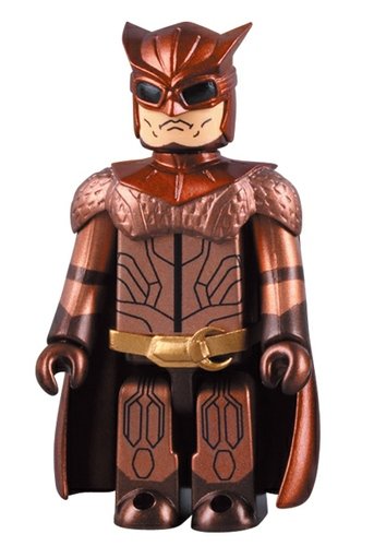 Nite Owl II figure, produced by Medicom Toy. Front view.