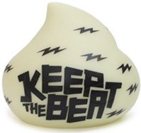 Shikito - Keep the Beat figure by Superdeux, produced by Strangeco. Front view.