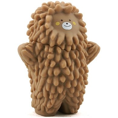 Baby Treeson Almond figure by Bubi Au Yeung, produced by Crazylabel. Front view.