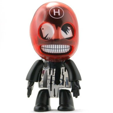 Onion Mon Cirque Qee figure by Jaime Hayon, produced by Toy2R. Front view.