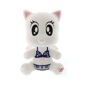 Bud Angel Cat figure, produced by Toy2R. Front view.