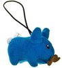 Light Blue Happy Labbit Mini Plush