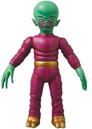 Ikar - The Outer Limits, X-Plus - Gum Card Color figure by Bearmodel, produced by Medicom Toy. Front view.