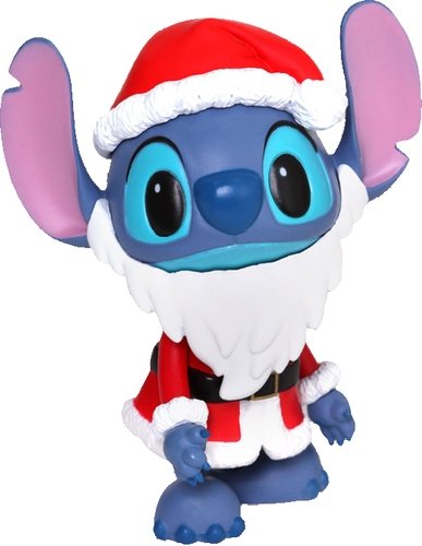 Stitch (Santa Version) figure by Disney, produced by Hot Toys. Front view.