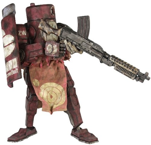 Bromwich Caesar PRU Support - Bambaland Exclusive figure by Ashley Wood, produced by Threea. Front view.