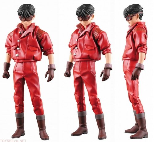 RAH Shotaro Kaneda  figure, produced by Medicom Toy. Front view.