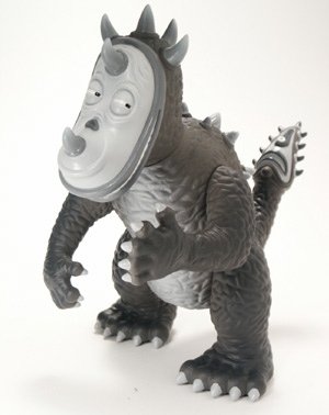 Dorbel - Mono figure by Jim Woodring, produced by Strangeco. Front view.