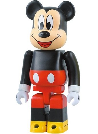 Mickey Mouse - Animal Be@rbrick Series 17 figure by Disney, produced by Medicom Toy. Front view.