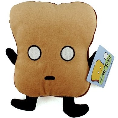 Mr. Toast figure by Dan Goodsell. Front view.