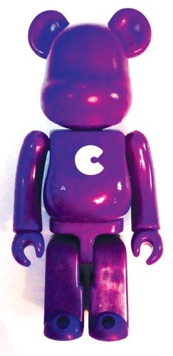 Basic Be@rbrick Series 8 - C figure, produced by Medicom Toy. Front view.