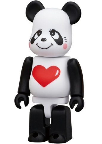 Rune Panda - Animal Be@rbrick Series 23 figure by Rune Naito, produced by Medicom Toy. Front view.