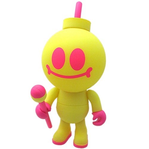 Acid Bud figure by Superdeux, produced by Jamungo. Front view.