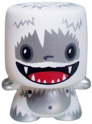 Sparkle Yeti - Mini Marshall SDCC 2013 figure by 64 Colors, produced by Squibbles Ink + Rotofugi. Front view.