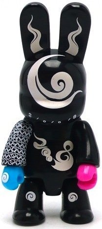 Bunny Negro Espiral Carasa9 figure by Toy2R, produced by Toy2R. Front view.