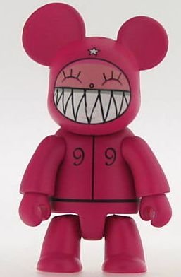 Little James Pink figure by Dalek, produced by Toy2R. Front view.