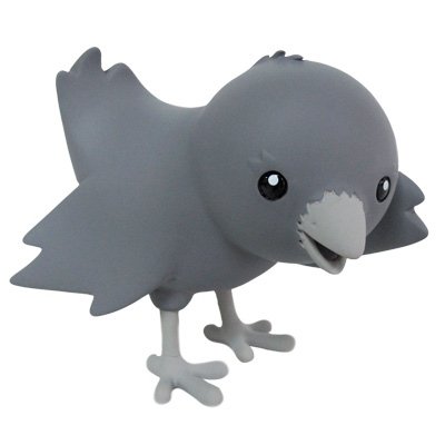 Ollie - Mono Vintage figure by David Lanham, produced by Strangekiss. Front view.