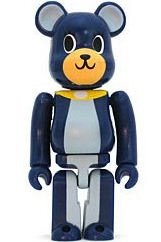 Dreaming Be@r Dog #3 - Secret Be@rbrick Series 10 figure by Play Set Products, produced by Medicom Toy. Front view.