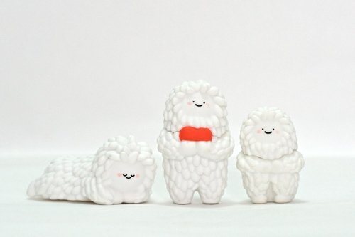 Mini Treeson Pack figure by Bubi Au Yeung, produced by Crazylabel. Front view.