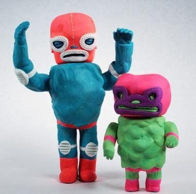 Los Guapos figure by The Beast Brothers. Front view.