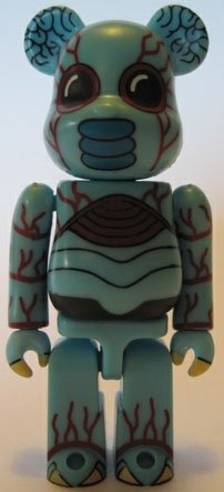Metaluna Mutant Be@rbrick 100% figure, produced by Medicom Toy. Front view.