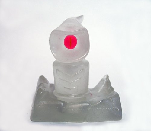 Glo-Mancer Suckpeg figure by Sucklord, produced by Suckadelic. Front view.