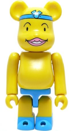Oden-kun - Cute Be@rbrick Series 14 figure by Lily Franky, produced by Medicom Toy. Front view.