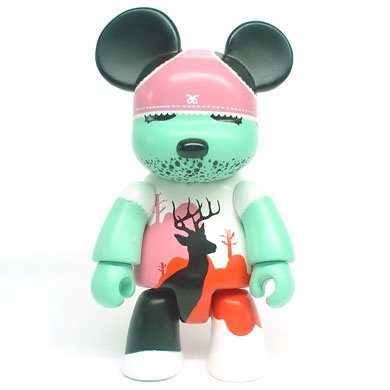 Perv figure by Oksana Badrak, produced by Toy2R. Front view.