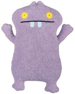 Babo - Little, Purple figure by David Horvath X Sun-Min Kim, produced by Pretty Ugly Llc.. Front view.