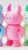 Uamou Flocked Pink